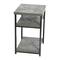 Household Essentials Jamestown 2-Shelf End Table